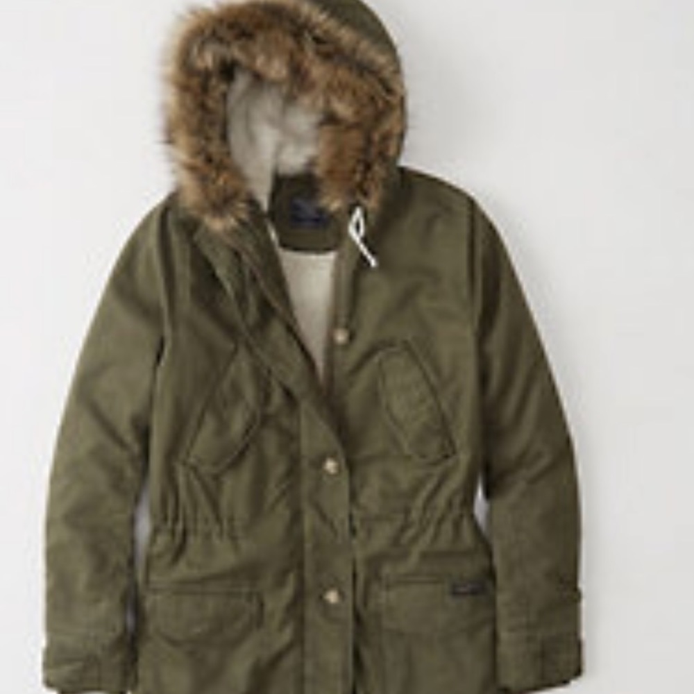 Sherpa lined Military Parka